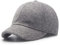 LAIFEKE Winter Unisex Wool Baseball Cap Hip Hop Cap Short Visor Baseball Hat Snapbacks Hats Casquette Adjustable Hat (Light Grey)