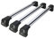 Dachträger Gepäckträger kompatibel mit Nissan NV200 2010-2023 Aluminium Silber 3X