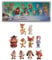 Famosa Disney 100 Furry Friendship, Sammelspielzeug mit Disney-Charakteren, enthält 8 Verschiedene Figuren, 100% offizielle Lizenz, 12 zum Sammeln, 3 Jahre, (DED16400)
