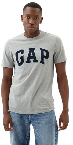 Gap Herren T-Shirt mit Weichem Logo für Jeden Tag T-Shirt