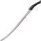 LOTR Legolas Brieföffner Schwert - kleines Schwert - Schwertminiatur - Schreibtisch Gadget - Paper Knife - Messer festehende Klinge