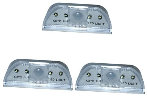Angoily 3 Pcs Human Sensor Light Night Lamp Motion Lights Outdoor Door Locks for Front Door Led Night Light Door Lock Light Ir Led Outdoor Keyhole Light Car Keys Automatic Light up Plastic