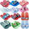 Characters Cartoons - Bambina Bambino - Ciabatte a Fascia Sandalo Mare Piscina Doccia - Prodotto Originale [ 549 3D Rosa - 28]