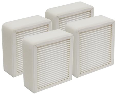 PUREBURG Replacement True HEPA Filter Compatible with Smart Air QT3 Portable Air Purifier,4-Pack H13 Air Clean Dust Pet-hair