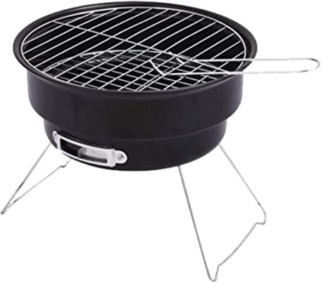MCLIUJIA BBQ Holzkohlegrill Falten Grill Grill Tragbarer Charkole Grill Rostfreies Klappkohle -Camping -Barbecue -Ofen Grill Grill Holzkohlegrill Grill