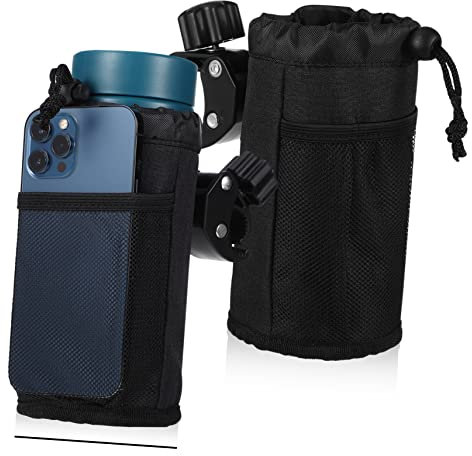 Anneome 2pièces Porte Bouteille De Vélo avec Sangle Élastique Support Pratique pour Gourde Et Accessoires pour Cyclisme Scooter Et Promenades Plein Air