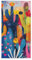 GAIREG Bunte Kaktus-Pflanzenmalerei, dekorative Handtücher für Badezimmer, Reisen, Camping, Hotel, Spa, 38,1 x 76,2 cm