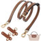 Schultergurt für Longchamp Tasche Damen,Tragegurt für Longchamp,Längenverstellbarer Ersatzriemen aus Leder,Handtasche No-Punch Transformationszubehör,Leder Schulterriemen Umhängegurt