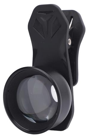 Telefonkamera -Objektiv Set 5 in 1 Makro -Teleauge Fisheye Weitwinkel DSLR Kamera Telefon Kleingruppe Aluminiumlegierung Schwarz