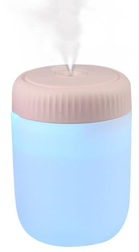 Uhngw Luftbefeuchter für Schlafzimmer, Luftbefeuchter für Pflanzen - Tragbare USB -Nachtlichter persönlicher Luftbefeuchter | Drahtlose Haushaltsgeräte und Accessoires für den Nachttisch -Nachttisch