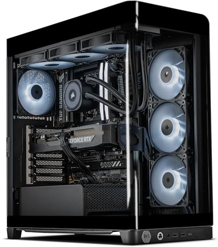 3XS iCUE Liquid Cooled Gaming PC | RTX 5080 Graphics Card | Ryzen 7 9800X3D 8 Core | 32GB DDR5 RAM | 2TB M.2 SSD | Dynamic RGB Lighting | WiFi | Streaming Ready | Windows 11
