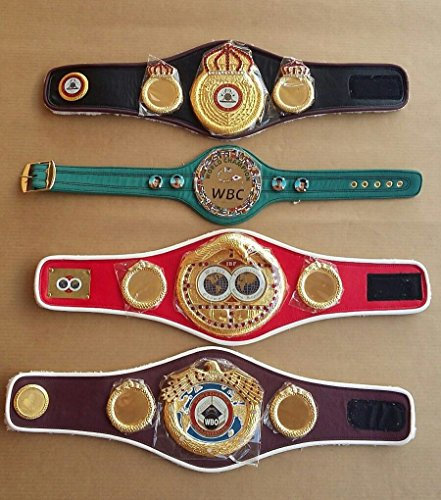 WBC WBA WBO IBF Championships Boxing Belt Replica Mini 4 Gürtel