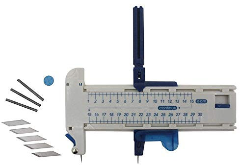 Kreisschneider Kreiszeichner Zirkel 300mm inklusive 5 Ersatzblätter und 3 Bleistiftminen
