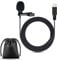 VBESTLIFE Mini USB Microfono, Mini Microfono Stereo Esterno USB Microfono Professionale con Clip per 3/3+ / 4