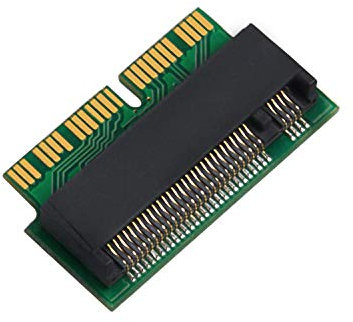 QNINE M.2 Adaptador convertidor NVME SSD para MacBook Air Pro Retina Mediados de 2013 2014 2015 2016 2017, Kit de actualización NVME/AHCI SSD para A1465 A1466 A1398 A1502