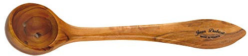 Jean Dubost - Cuchara para aceitunas de madera de olivo, 18 cm
