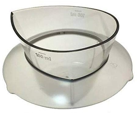 Bac à glaçons, base en plastique, verre transparent FLAVOR PLUS, compatible avec Thermomix TM5