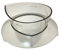 Bac à glaçons, base en plastique, verre transparent FLAVOR PLUS, compatible avec Thermomix TM5