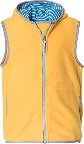 Finkid Poppeli Gelb, Kinder Fleeceweste, Größe 130-140 - Farbe Yellow - Storm
