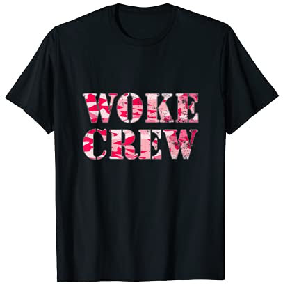 Woke Crew Camouflage Rose T-Shirt