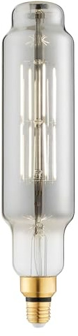 InLight INL-34031-SMK 6w Filament LED T80 Colorenta, Smoked, Dimmable, 4000K, E27, 450lm