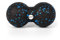 BESTIF Faszien Massageball | Faszienball zur Selbstmassage | Ball für Faszientraining Ø 8cm (8 cm Schwarz-Blau Doppel)