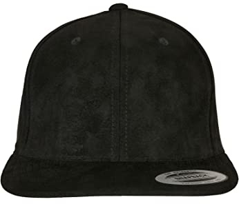 Flexfit Unisex Suede Leather Snapback