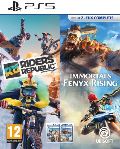 Ubisoft Compilation Immortals Fenyx Rising and Riders Republic Videospiel für Sony Playstation 5