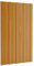 Keketa Dachplatten 12 Stück Baudach Material Profilblech Schuppen Dachblech Schuppen Dachplatte Dachblech Verzinkter Stahl Hellholz 80x45cm