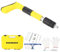Kits de Pistola de Clavos de Hormigón, Mini Pistola de Clavos Manual de Acero de 3 Engranajes, Herramienta de Clavadora Manual para Tubería de Techo de Hormigón