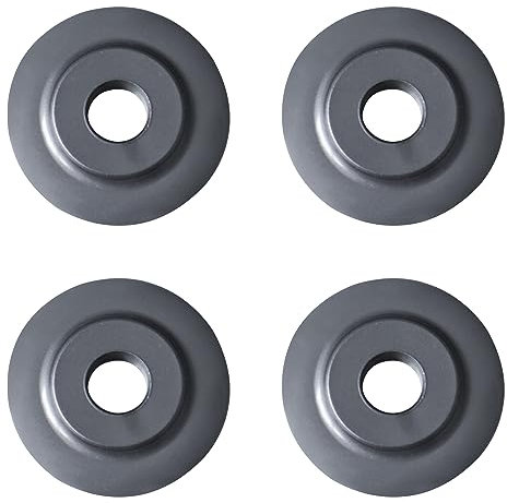 Rotella di ricambio per tagliatubi 41317 E-3469 compatibile con Ridgid tagliatubi modelli 101 103 104 117 118 150 151 152 153 205 (confezione da 4)