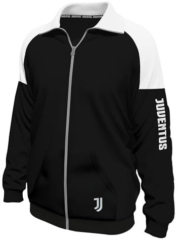 hermet Juve Maglia Uomo in 100% Cotone French Terry 2 Modelli Prodotto Ufficiale (2045, M)