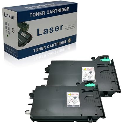 Ineecink Kompatibler Resttonerbehälter Als Ersatz Für Ricoh C125P 434064 Zur Verwendung Mit Ricoh Aficio C125P C125MFN Drucker, (Schwarz – 25000 Seiten),2 Pack