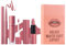 Set Rossetti In Velluto | Trucco Labbra Naturale | Set Di Matite Per Labbra Lip Color, Combo Matita Labbra E Rossetto, Set Di 3 Matite Per Labbra, Set Di Matite Per Labbra Lunga Tenuta E Set Di Ross
