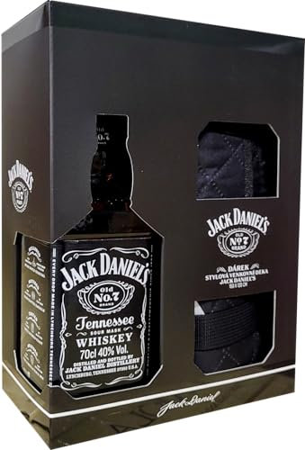 Jack Daniels No. 7 Whiskey Set mit Picknickdecke 0,7 Liter 40,0% Vol.