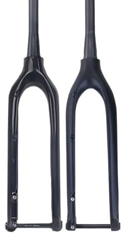 Forcella Mtb Forcella rigida MTB in carbonio MTB 29 27,5 26 perno passante 15*100mm conica in fibra di carbonio for ciclismo mountain bike bicicletta forcella rigida Forcelle Rigide Mtb(29 Tapered Mat
