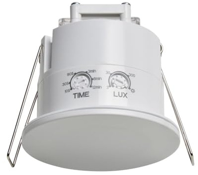 Litecraft Recessed Real Presence Mircowave Motion Sensor - White