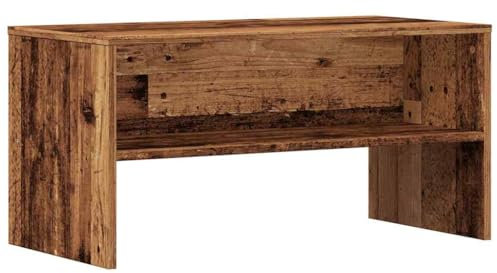 vidaXL TV-Schrank Altholz-Optik 80x40x40 cm Holzwerkstoff, TV-Möbel, TV-Board, TV-Sideboard, TV-Ständer, TV-Bank, Fernsehschrank, Fernsehtisch