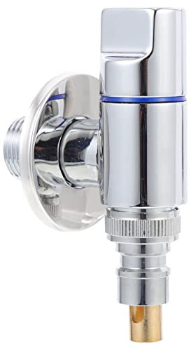 OSALADI Washing Machine Isolation Valve Shut Off Valve Full Copper Faucet Attachment for Sink Mini Faucet