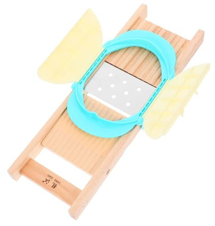 Hemobllo Manueller Gemüseschneider Mit Finger-schutz Für Gleichmäßige Kartoffel Und Gurkenscheiben Küchenwerkzeug Für Salate Und Pommes Frites Einfach Zu Reinigen Und Multifunktional