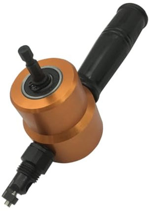 Ciieeo 360degree Metal Double Headed Sheet Metal Cutting Nibbler Adjustable Car Repair and Home Maintenance Tool