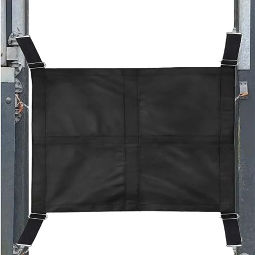Schutzgitter für Pferdebox | Verstellbare Gurte für Pferdebarriere, verstellbare Barriere für Stall, Bauernhof, Box, Corral für den Außenbereich, Allee