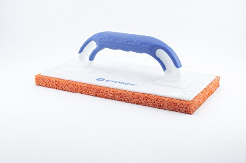 Storch Kunststoff-Reibebrett mit Schwammgummibelag grob 280x140mm