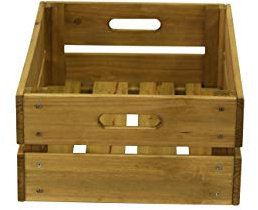 VegTrug Wooden Crate - Natural
