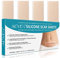 Silicone Scar Removal Sheets, Fast & Effective Removes Scars for C-Sections, Acne, Surgery, Burn and More, Reusable Scar Strips [5.9”x1.57”] - 4 Pack (2 Month Supply)