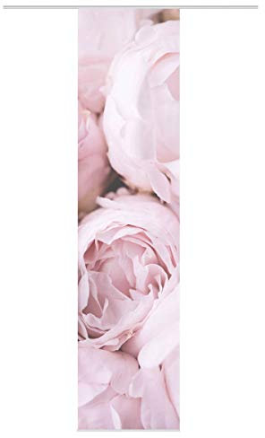 Vision S Schiebevorhang Bambusoptik Rosana Digitaldruck Rosen rosa kürzbar 60x260cm