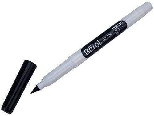 12 x WHITE BOARD DRY WIPE PENS FINE - BLACK