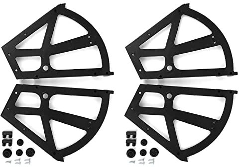 Möbel-Drehgestell, 4-teilig/Set Wohnmöbel Schuhe Schubladenschrank Scharnier Flip-Plate-Rahmen Drehgestell-Zubehör für die Küche Wohnzimmer