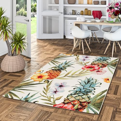 Pergamon Designer Teppich Faro Tropical Bunt in 5 Größen