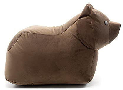 Wunschkind Sitzkissen Happy Zoo BÄR Brownie Braun